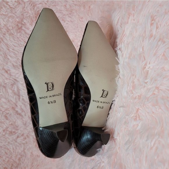 𝅺Diego Di Lucca Croc Embossed boot 6.5 B - Picture 13 of 15